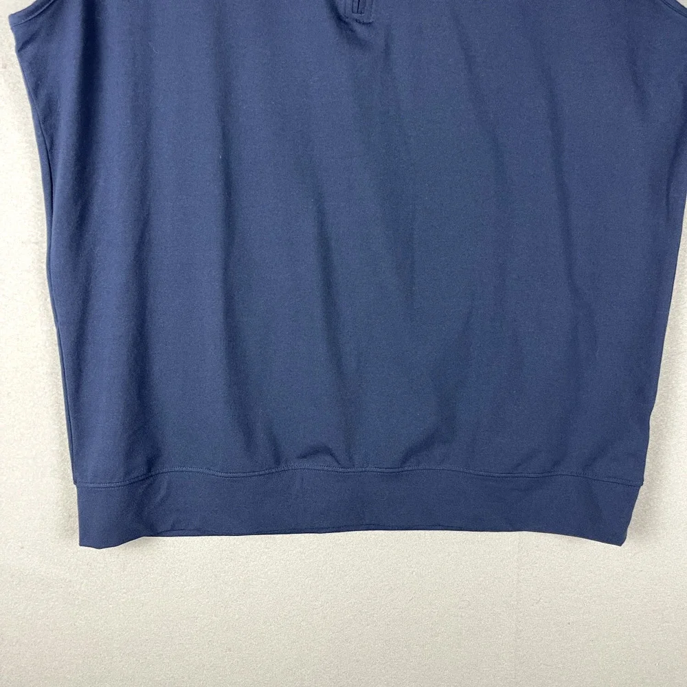 Straight Down Cypress Vest Mens XL‎ Blue Golf Performance Sleeveless Soft Casual